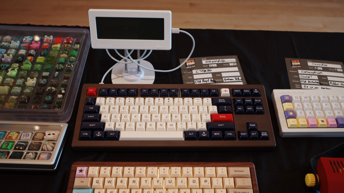 My CSTM80 with DSA Royal Navy display
