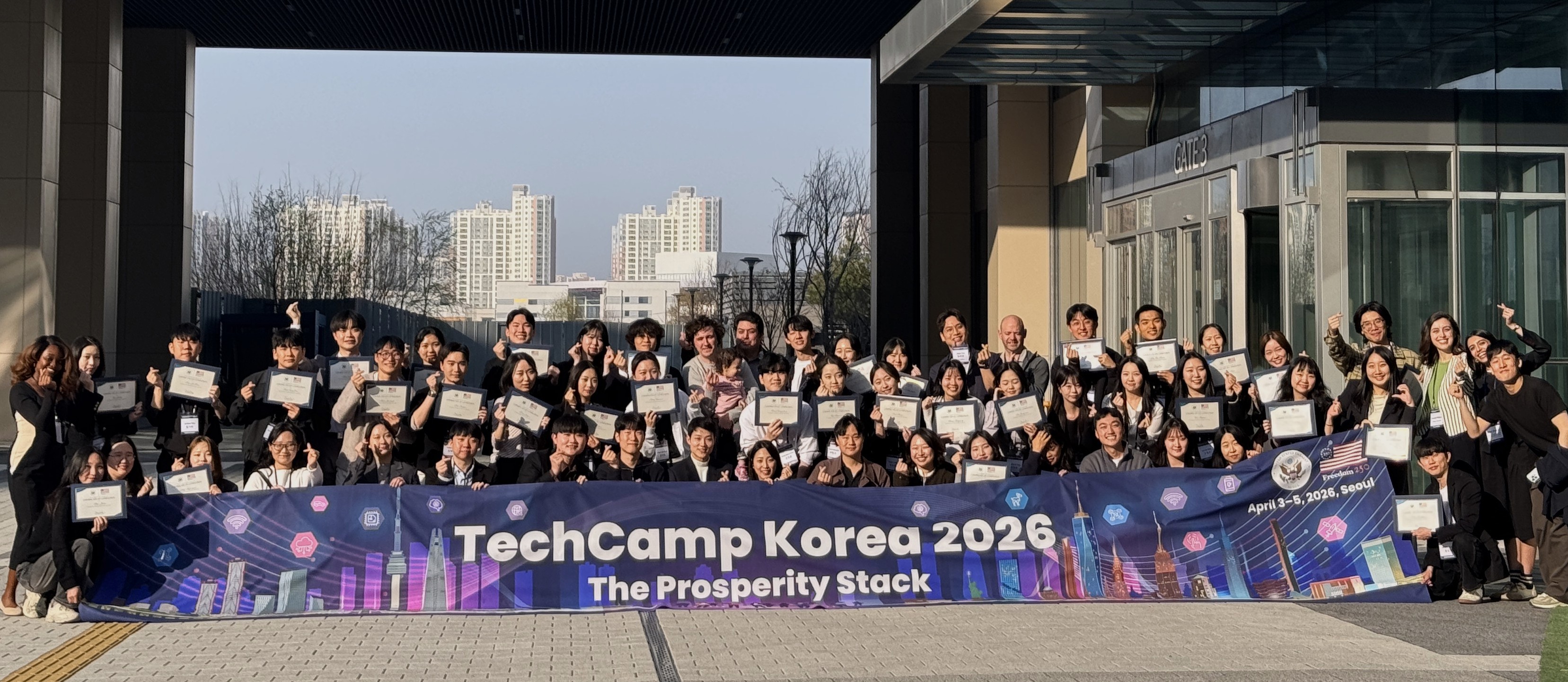 TechCamp Korea 2026 group photo